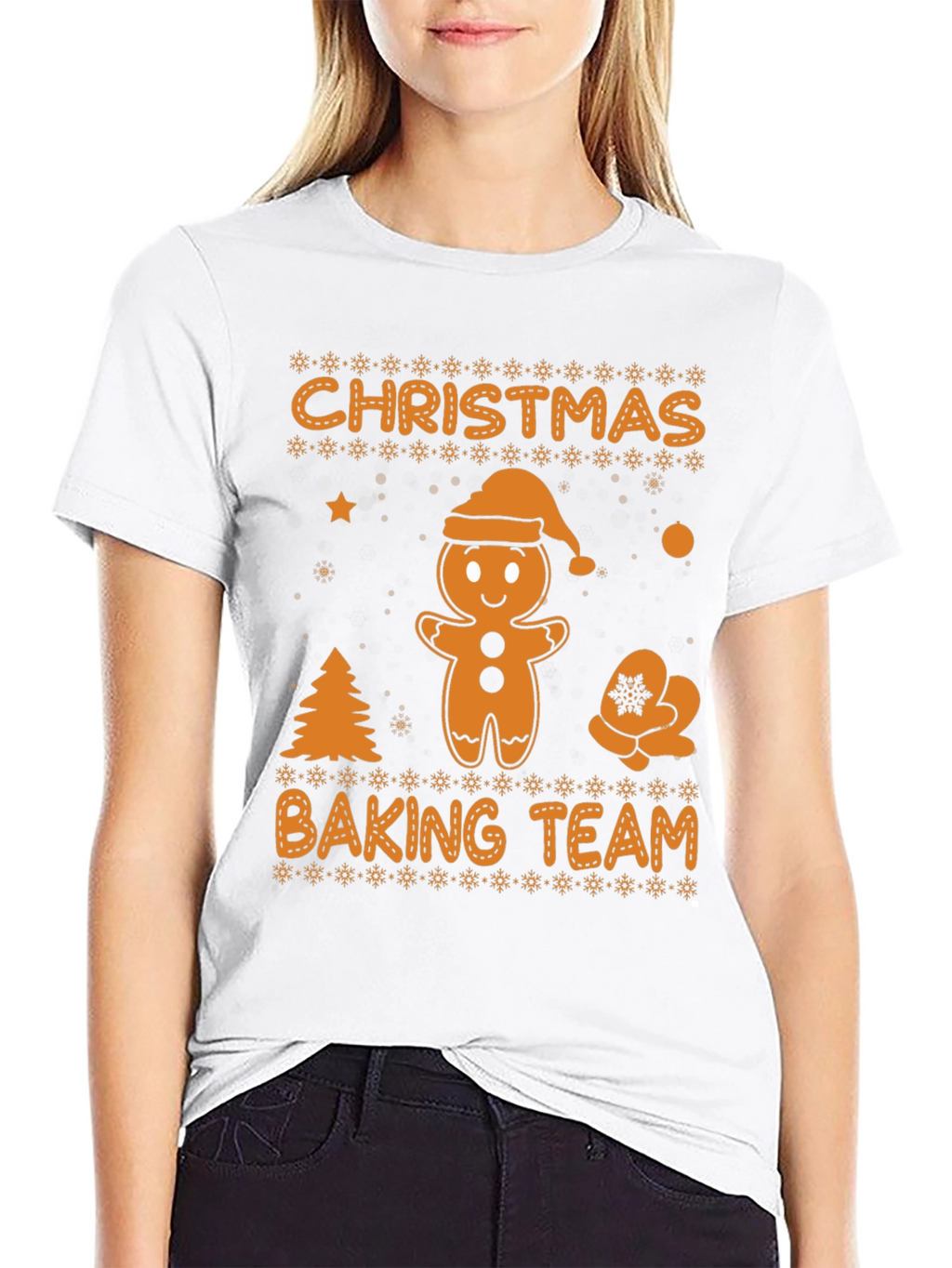Christmas Baking Team Gingerbread T-Shirt