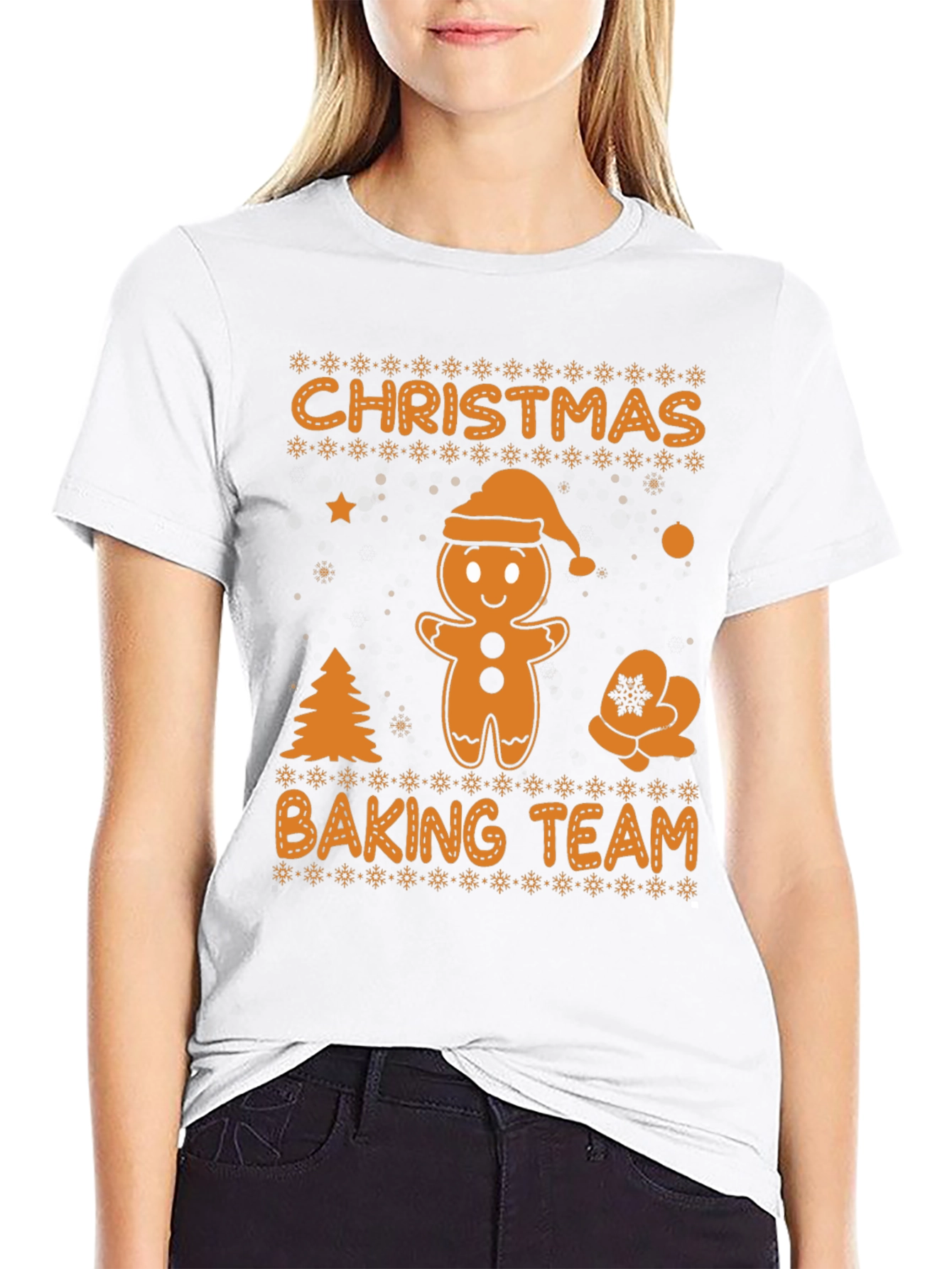 Christmas Baking Team Gingerbread T-Shirt
