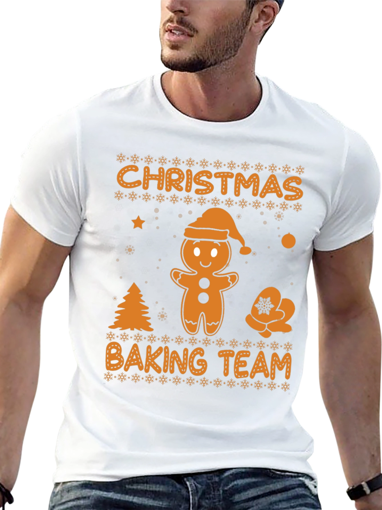 Christmas Baking Team Gingerbread T-Shirt