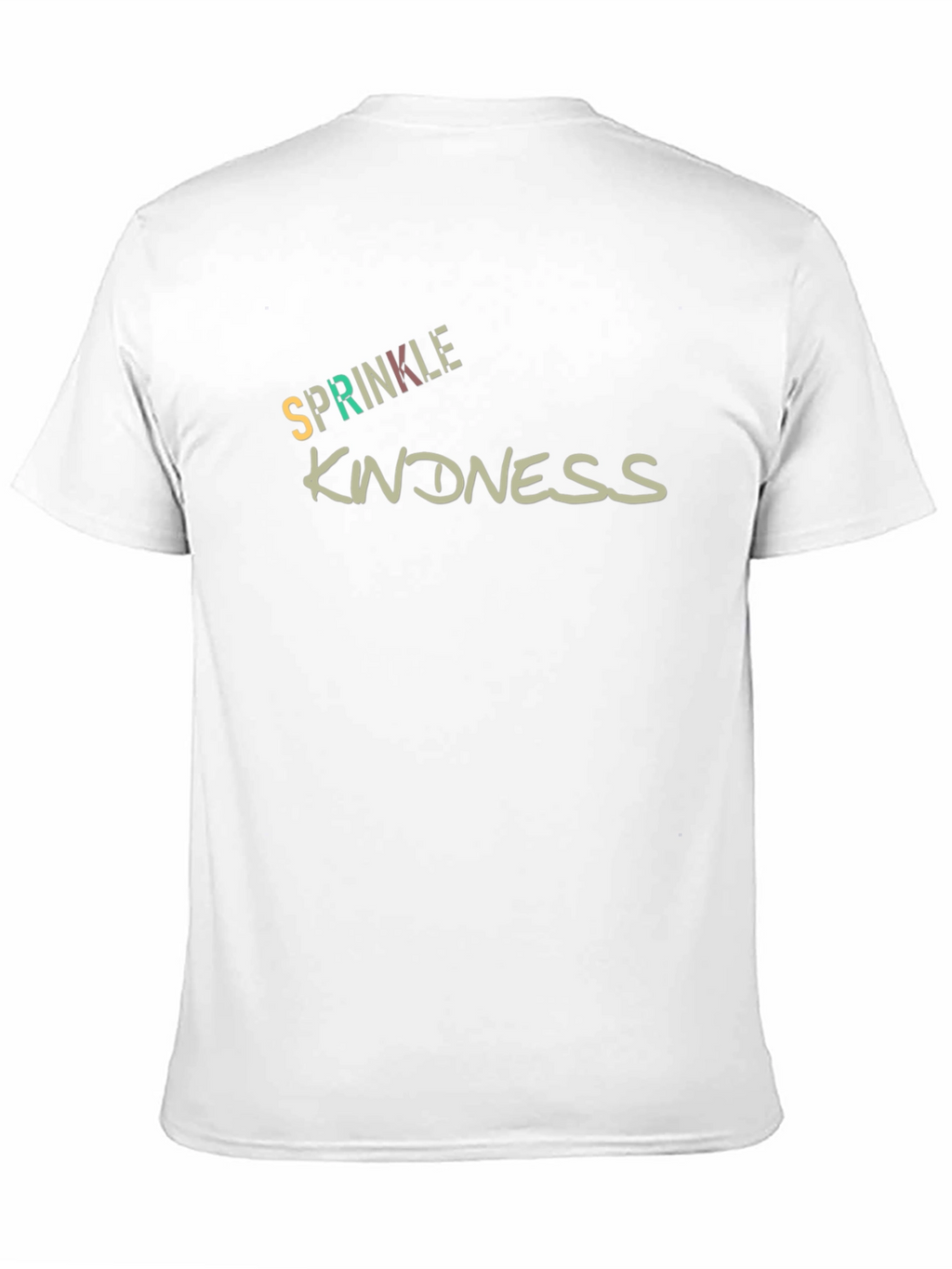 Sprinkle Kindness Graphic Black T-Shirt