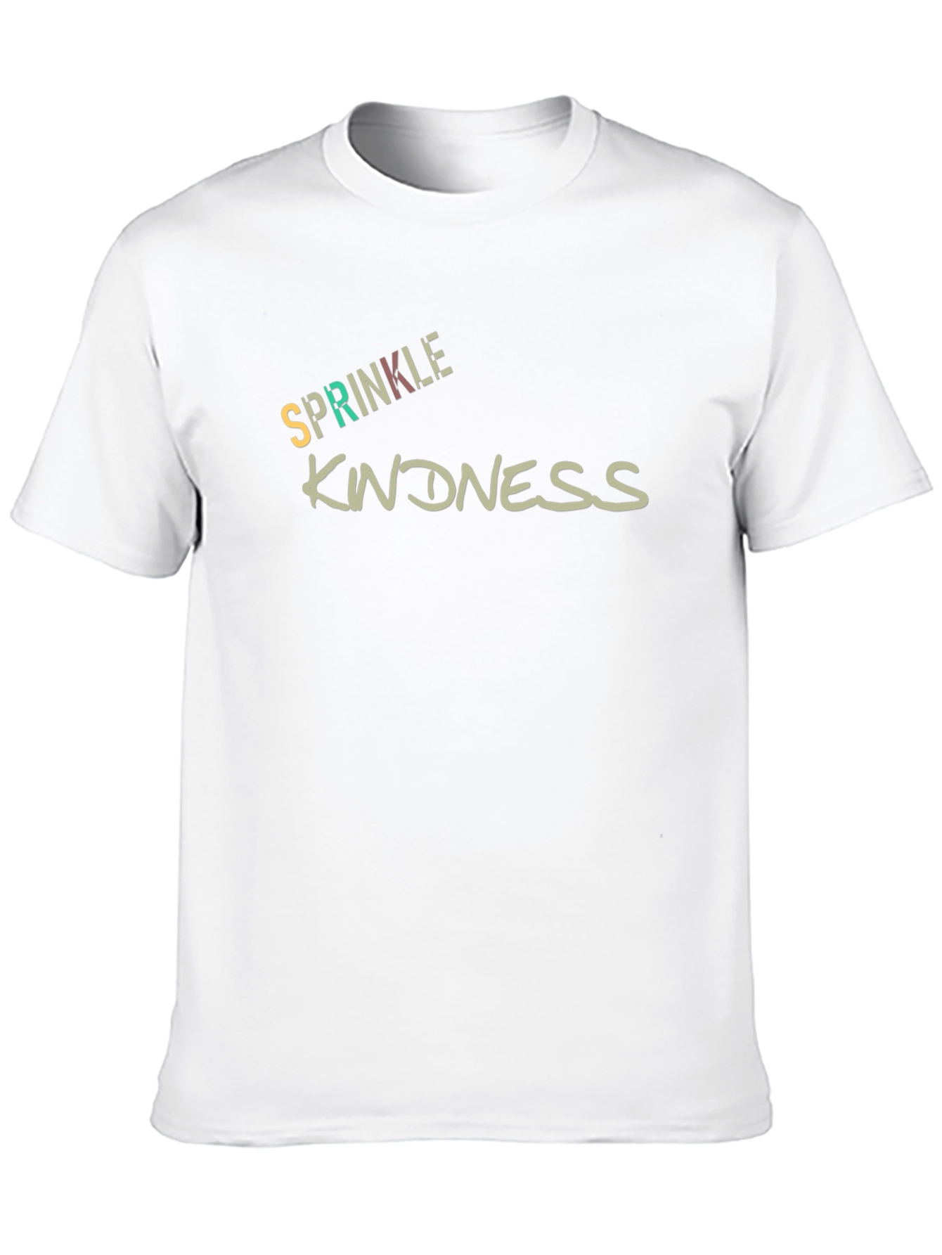 Sprinkle Kindness Graphic Black T-Shirt