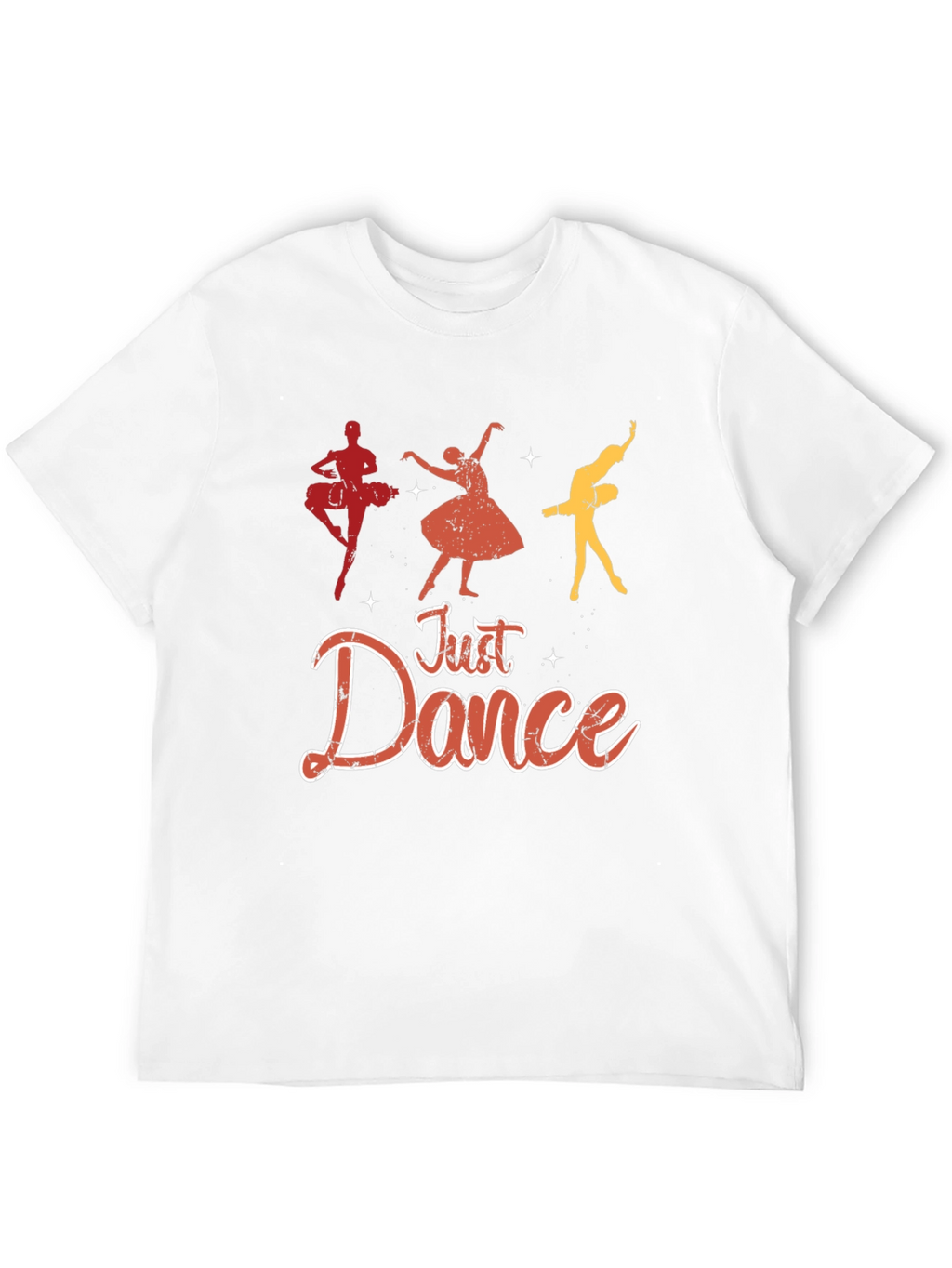 Just Dance Graphic Tee - Black Cotton T-Shirt