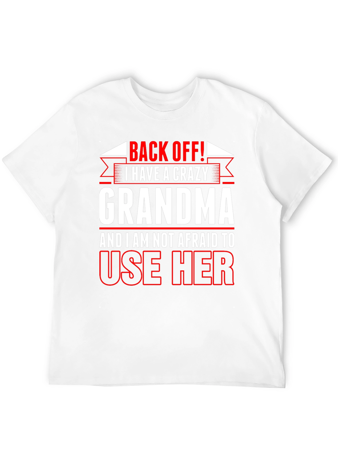 Crazy Grandma T-Shirt Funny Novelty