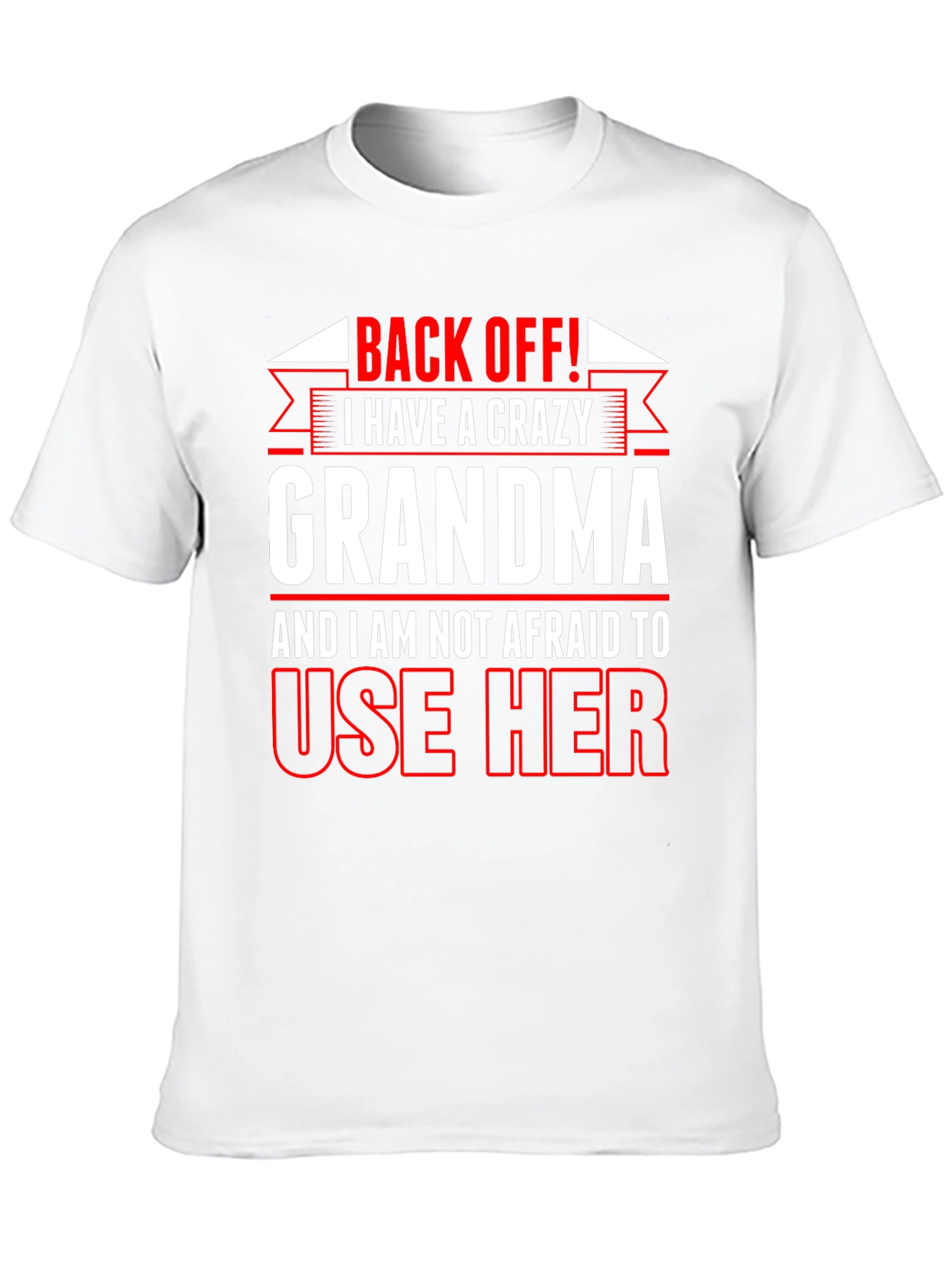 Crazy Grandma T-Shirt Funny Novelty