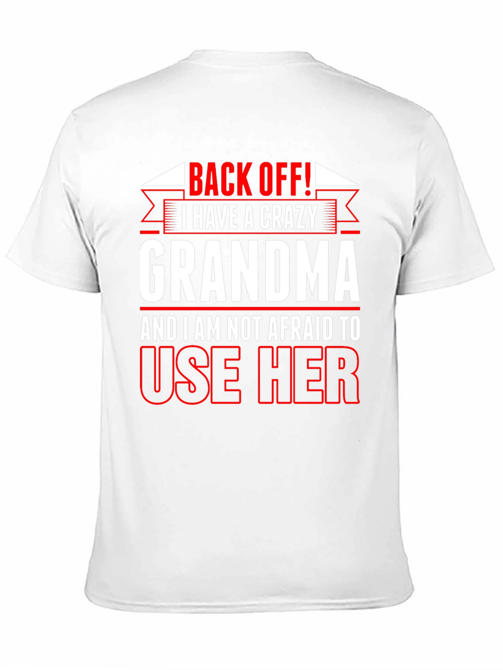 Crazy Grandma T-Shirt Funny Novelty